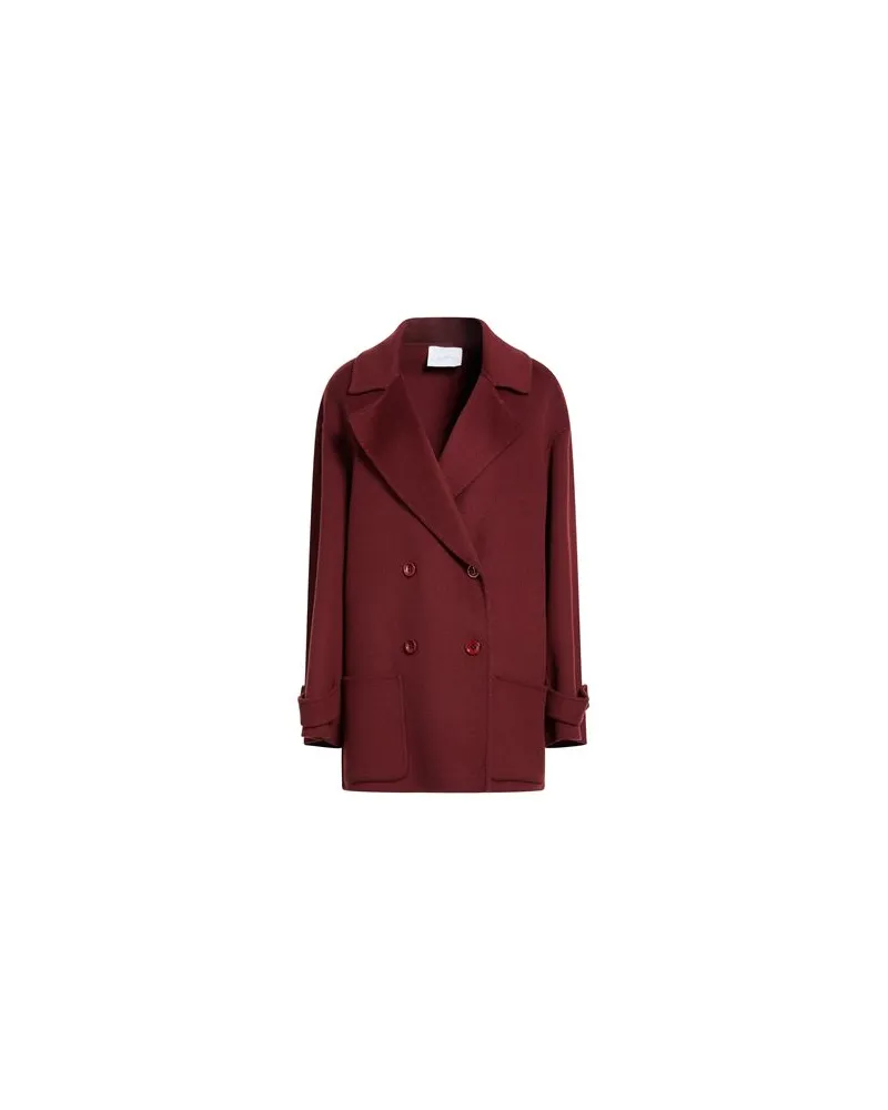 Soallure JACKEN & MÄNTEL - Mäntelauf YOOX.COM Bordeaux