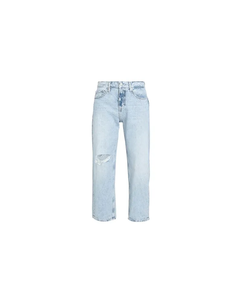 Calvin Klein HOSEN & RÖCKE - Jeanshosenauf YOOX.COM Blau
