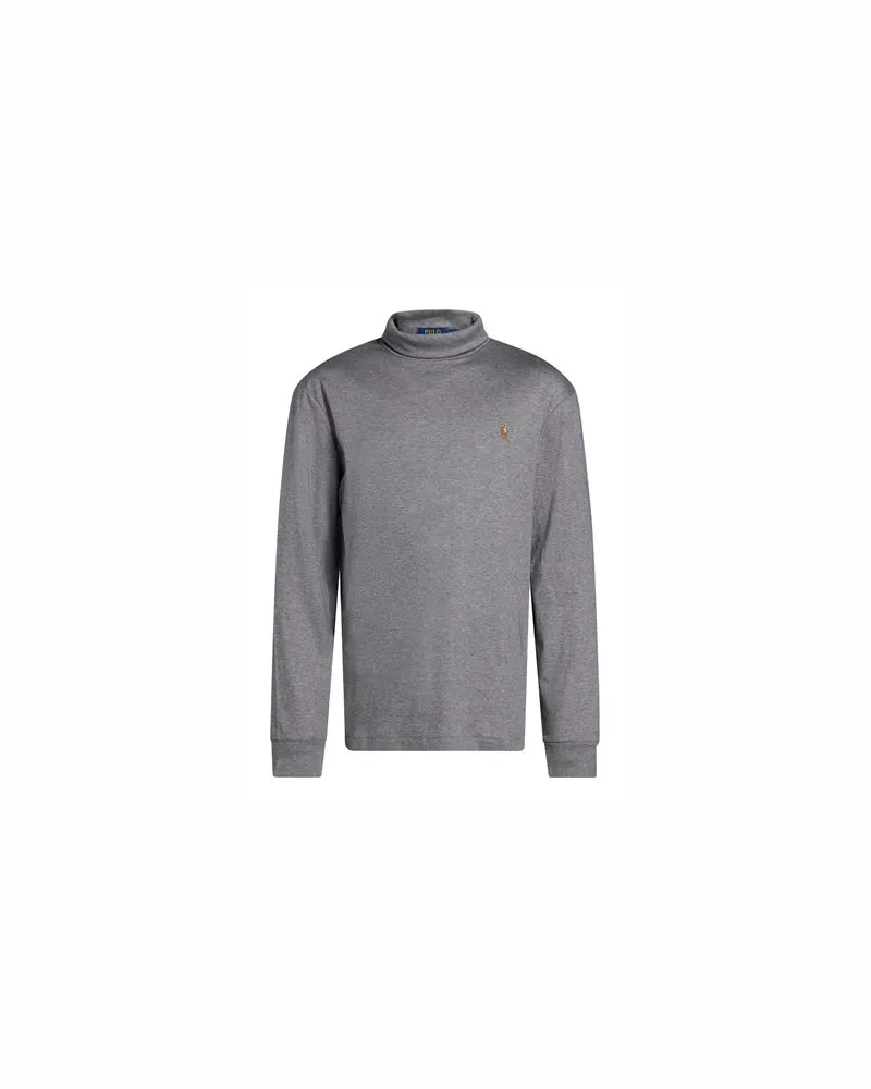 Ralph Lauren SOFT COTTON TURTLENECK  - TOPS - T-shirtsauf YOOX.COM Grau