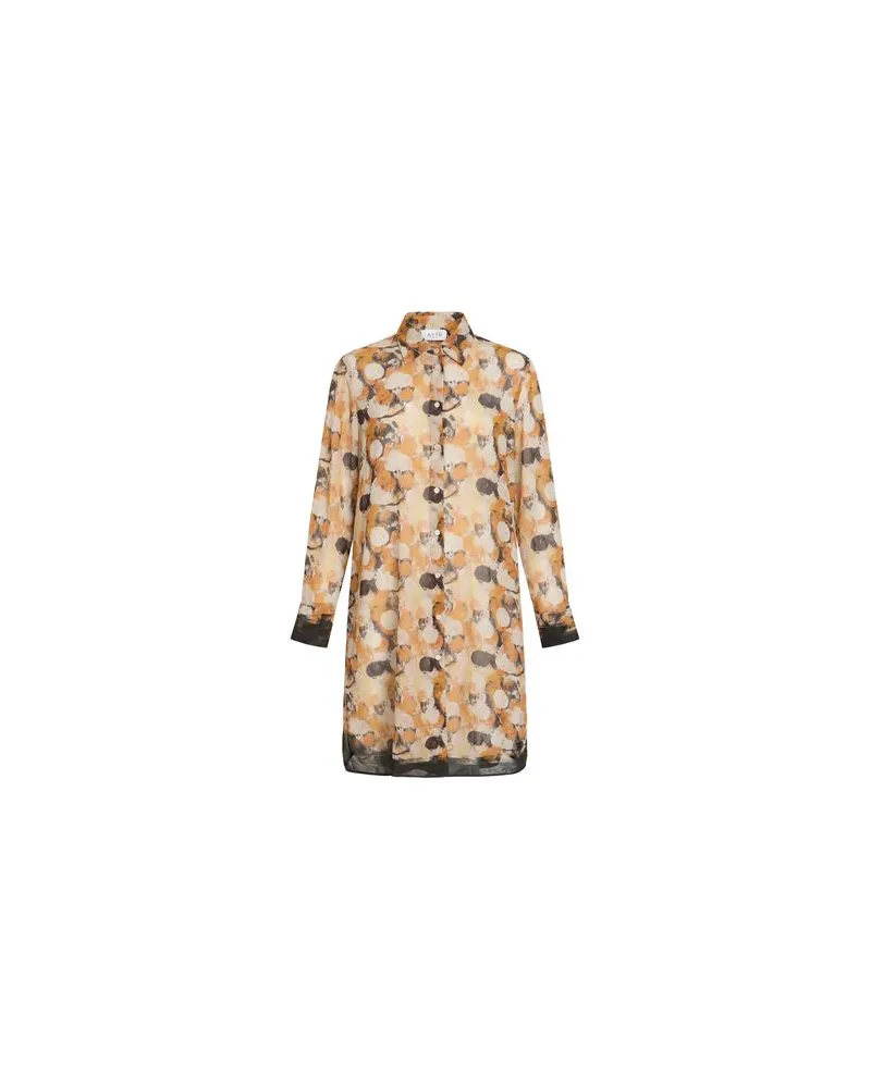 Aviù KLEIDER - Midi-Kleiderauf YOOX.COM Mandarine
