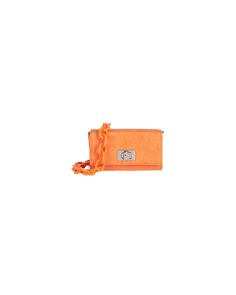 Furla BLOOMBAG MINI SHOULDER BAG  - TASCHEN - Schultertaschenauf YOOX.COM Orange