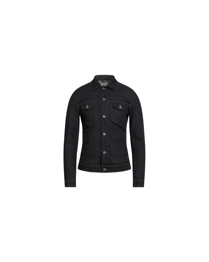 Dolce & Gabbana JACKEN & MÄNTEL - Jeansjacken/Mäntelauf YOOX.COM Blau
