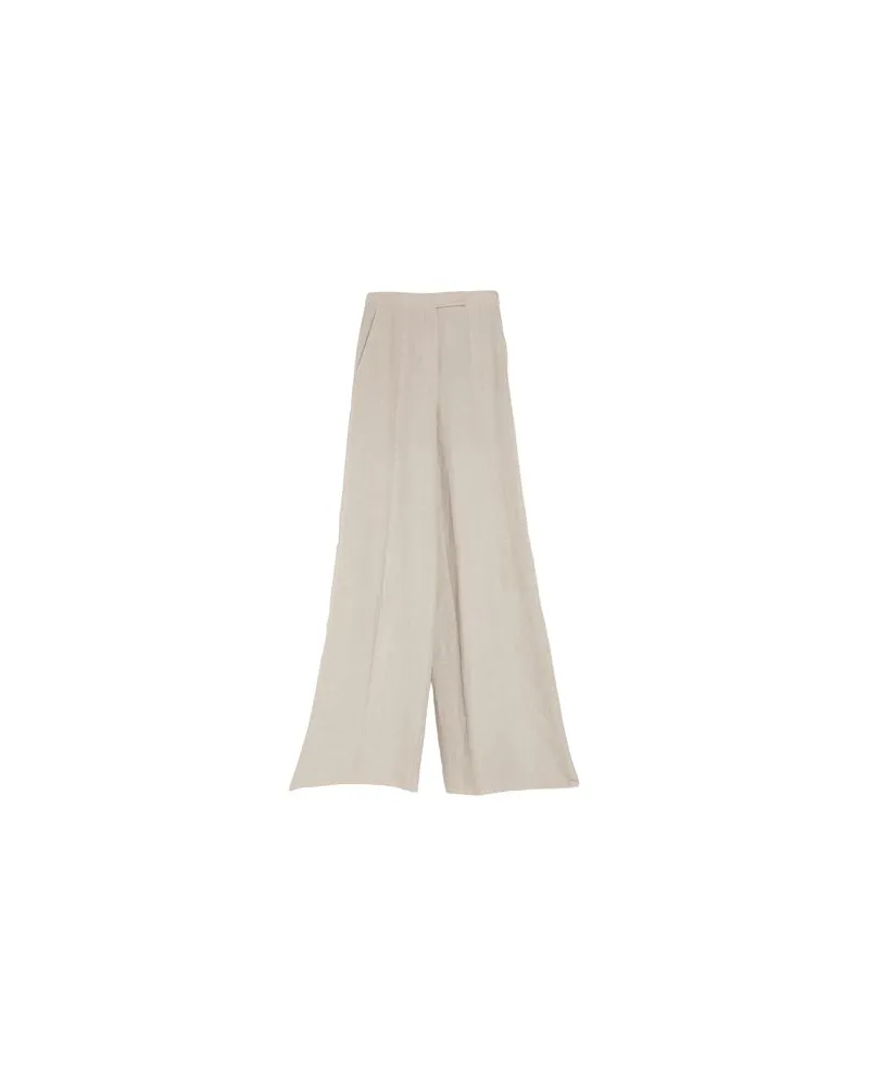 Max Mara HOSEN & RÖCKE - Hosenauf YOOX.COM Hellgrau