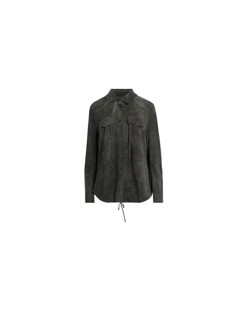 Salvatore Santoro TOPS - Hemdenauf YOOX.COM Dunkelgrün