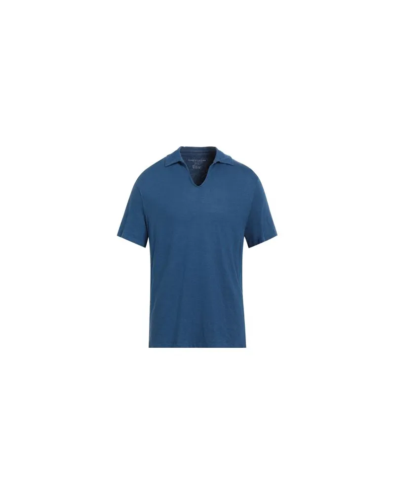 Majestic TOPS - Poloshirtsauf YOOX.COM Blau