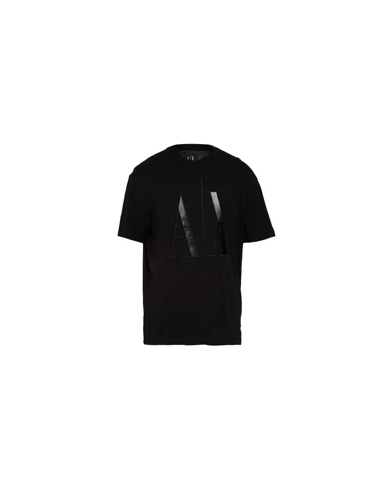 Armani Exchange TOPS - T-shirtsauf YOOX.COM Schwarz