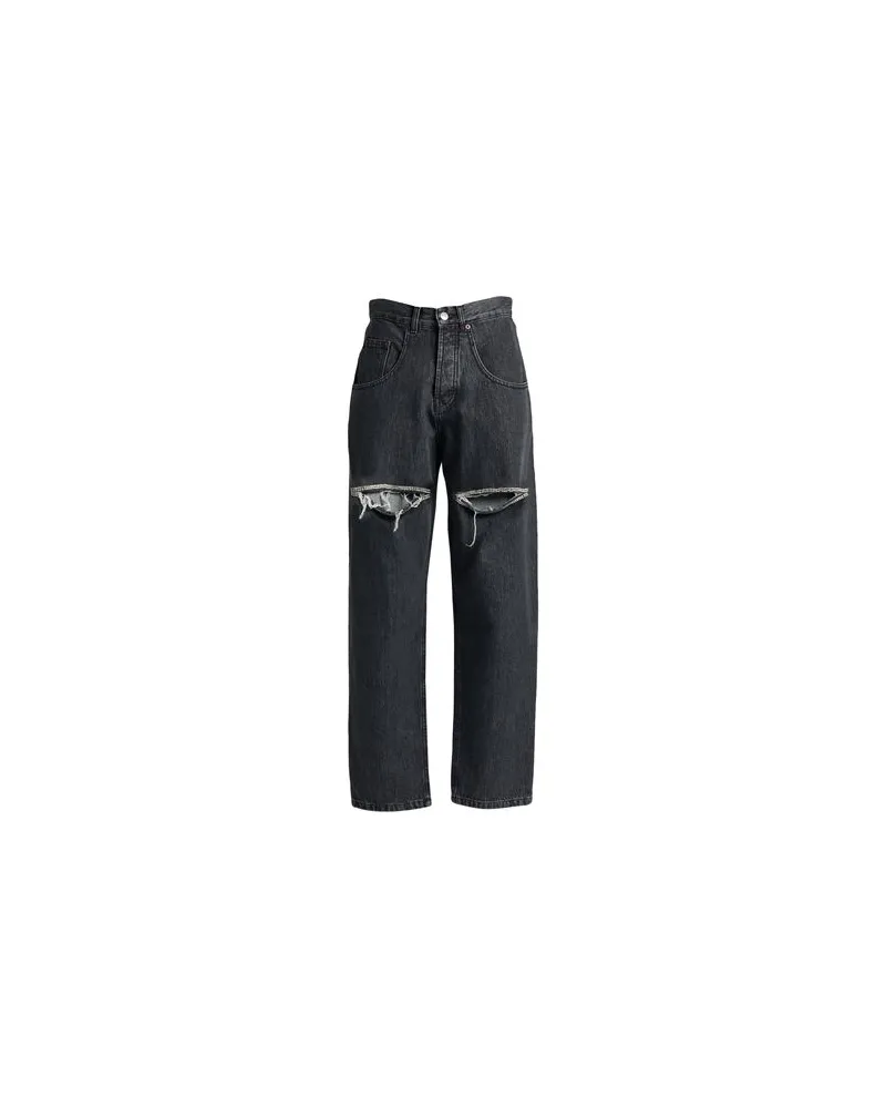 Forte Couture HOSEN & RÖCKE - Jeanshosenauf YOOX.COM Schwarz