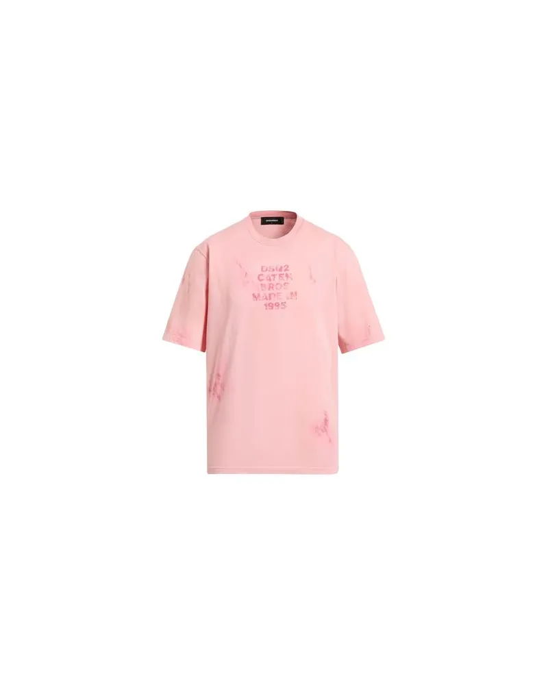 Dsquared2 TOPS - T-shirtsauf YOOX.COM Rosa