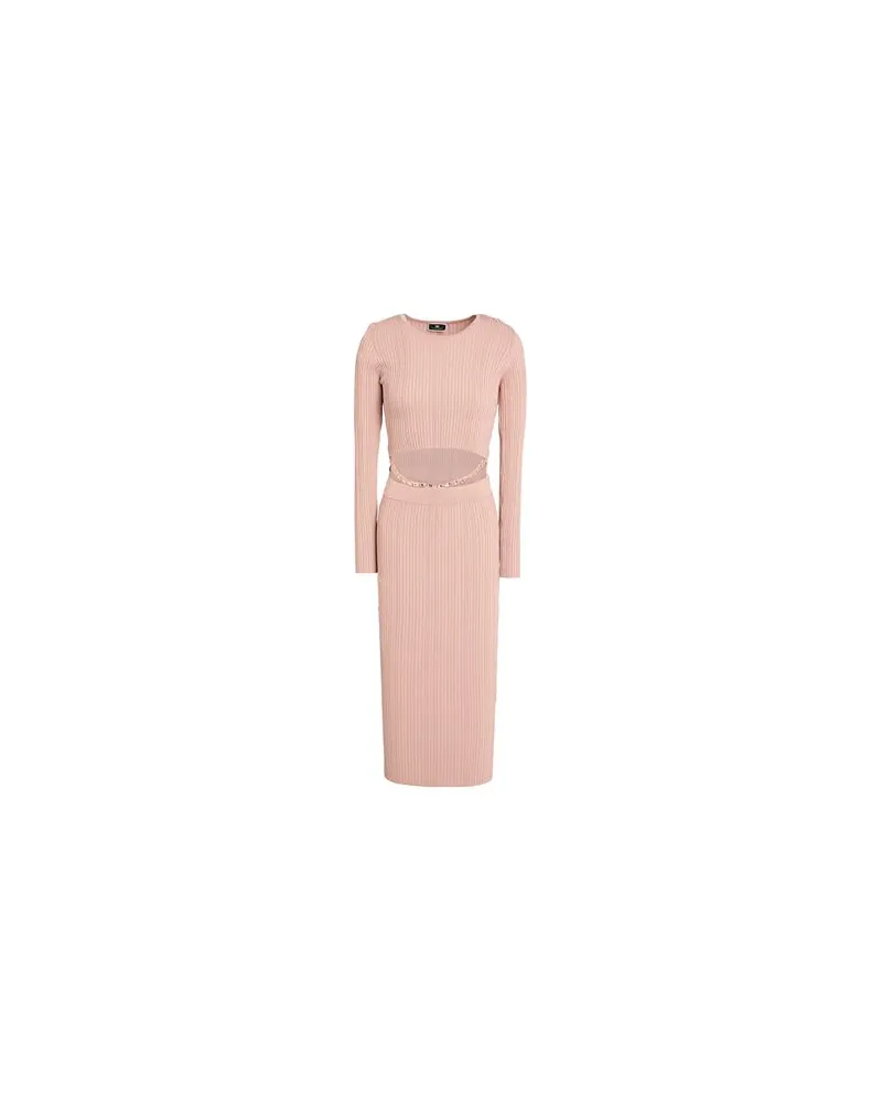 Elisabetta Franchi KLEIDER - Midi-Kleiderauf YOOX.COM Hellrosa