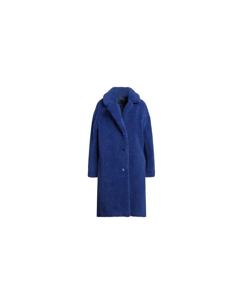 Guess JACKEN & MÄNTEL - Shearling- & Kunstfellauf YOOX.COM Blau