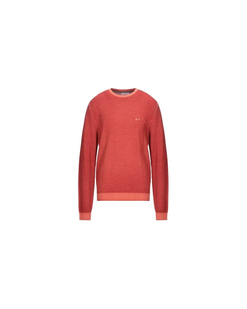 Sun68 STRICKWAREN - Pulloverauf YOOX.COM Rostrot
