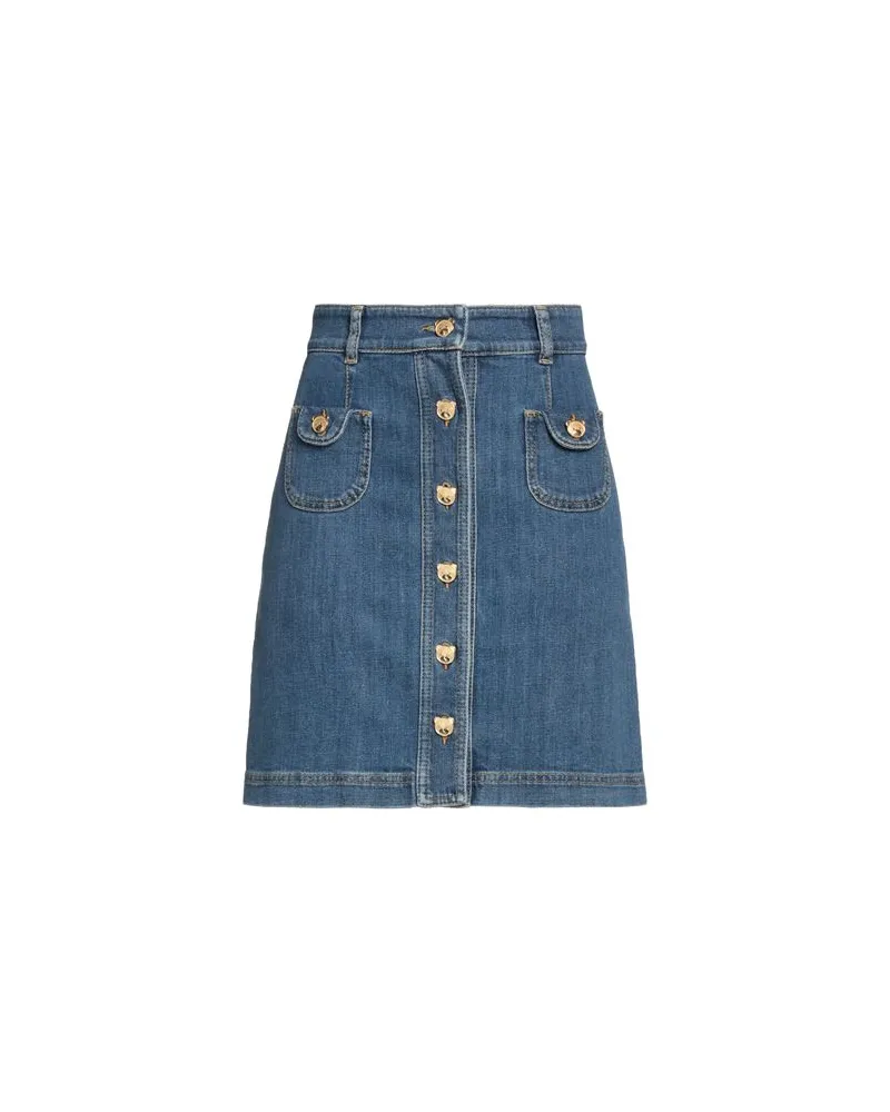 Moschino COUTURE - HOSEN & RÖCKE - Jeansröckeauf YOOX.COM Blau