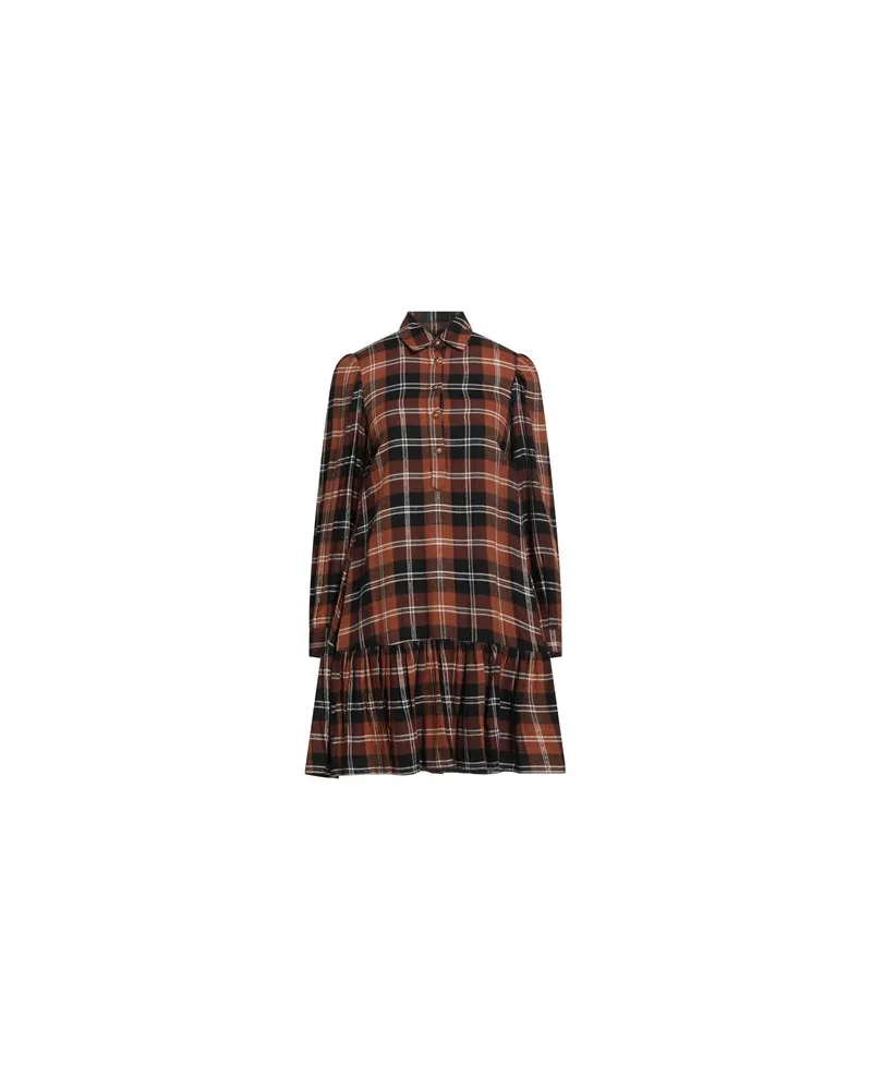Gaudi JEANS - KLEIDER - Mini-Kleiderauf YOOX.COM Braun