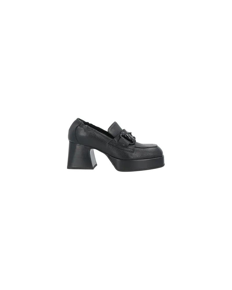 F.lli Bruglia SCHUHE - Mokassinsauf YOOX.COM Schwarz