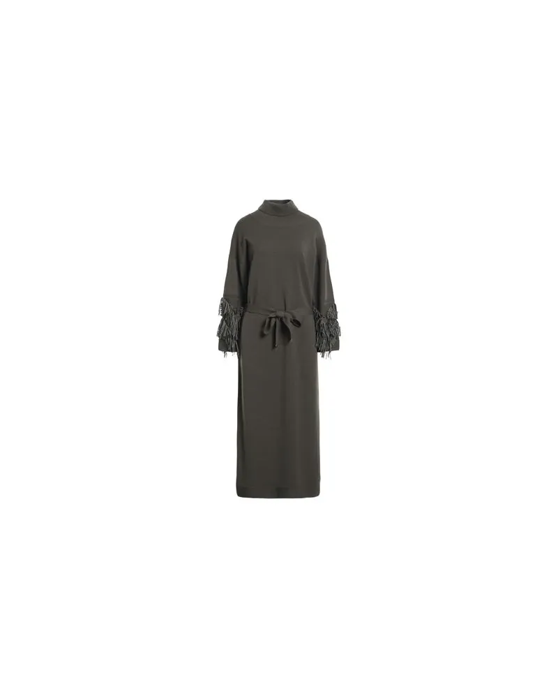 D.EXTERIOR KLEIDER - Midi-Kleiderauf YOOX.COM Militärgrün