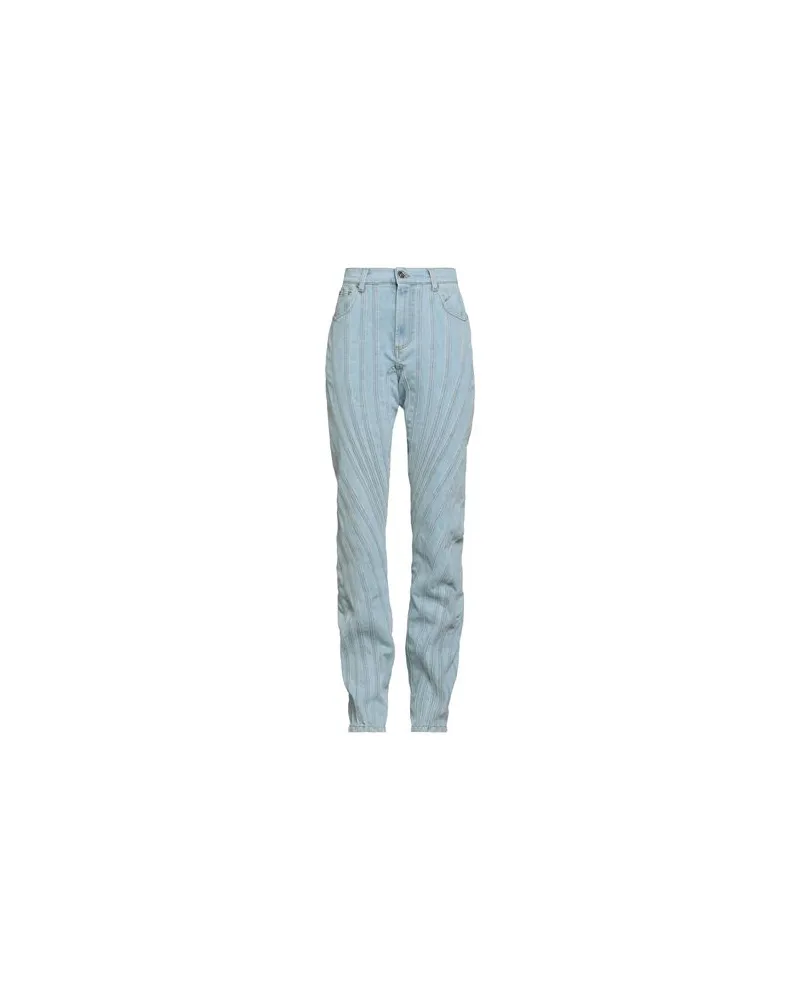 Thierry Mugler HOSEN & RÖCKE - Jeanshosenauf YOOX.COM Blau