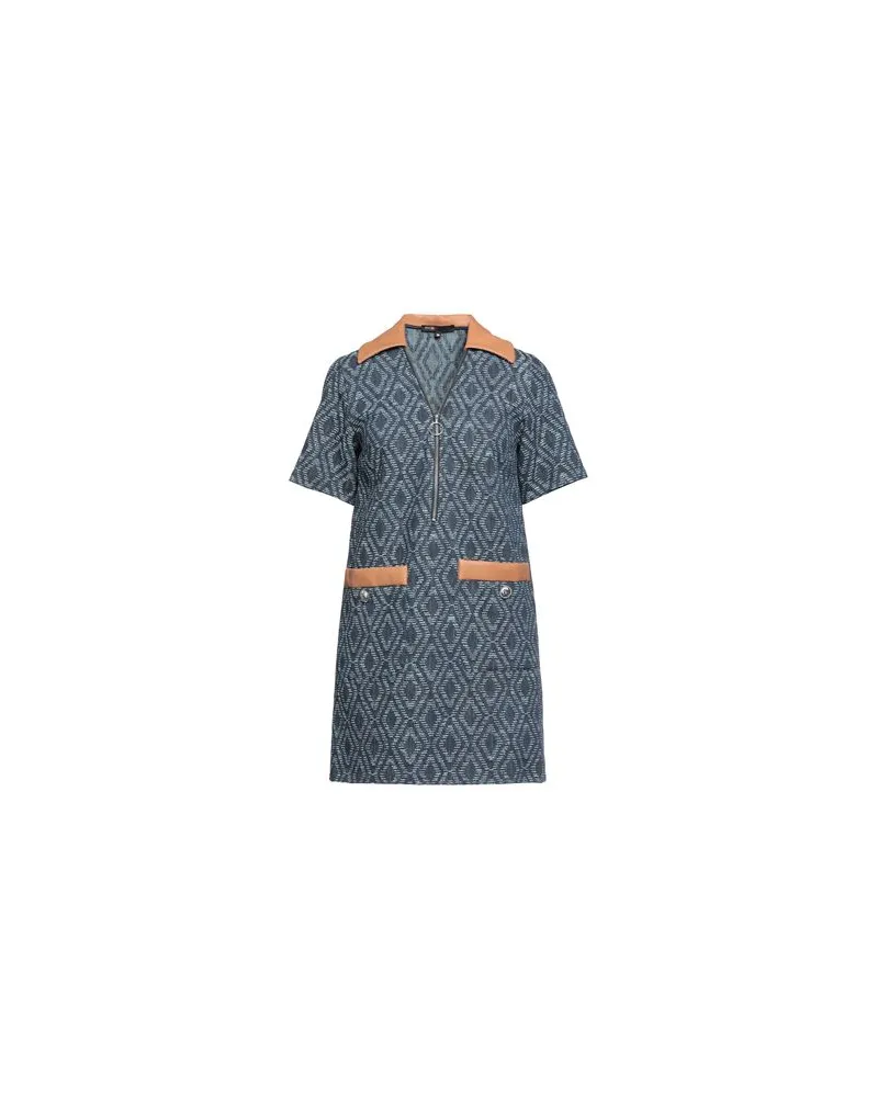 Maje KLEIDER - Mini-Kleiderauf YOOX.COM Nachtblau