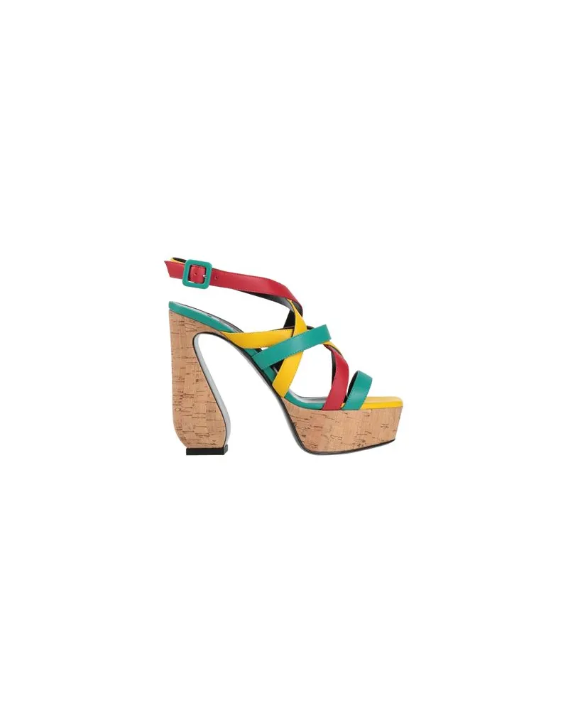 Sergio Rossi SCHUHE - Sandalenauf YOOX.COM Gelb