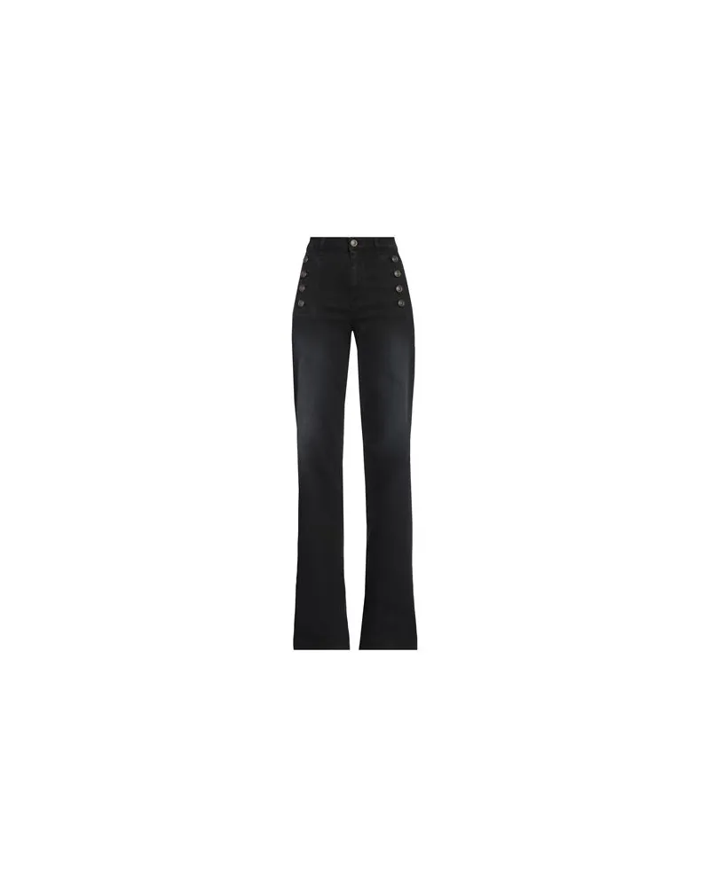 Twin-Set HOSEN & RÖCKE - Jeanshosenauf YOOX.COM Schwarz