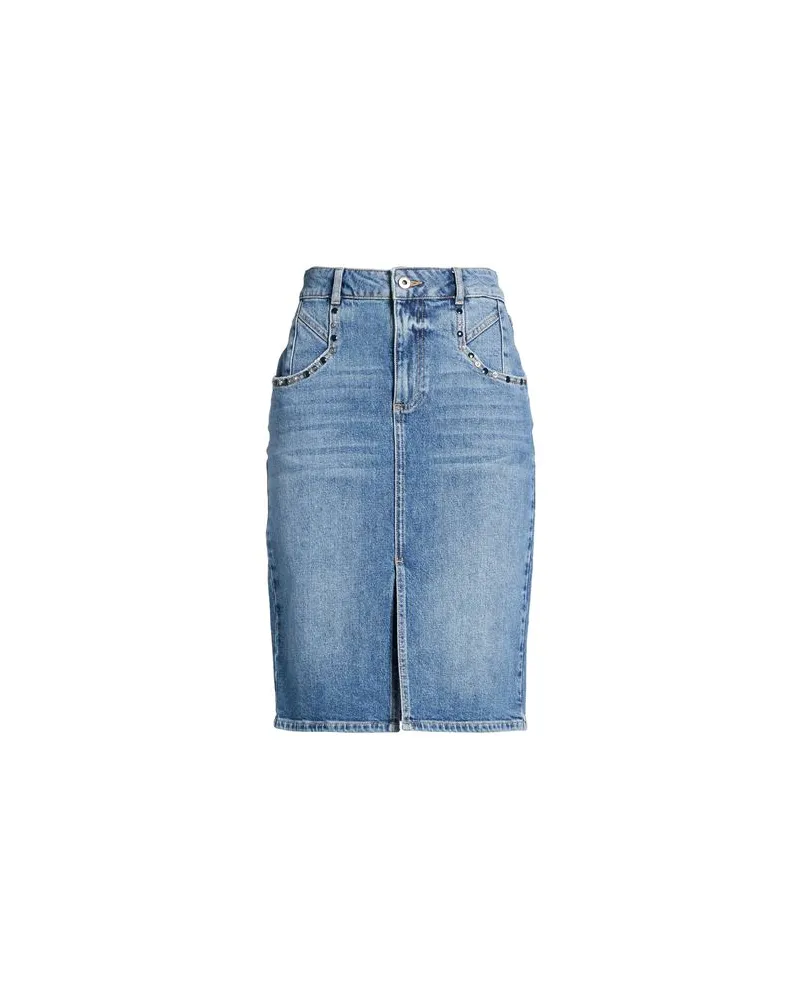 Liu Jo HOSEN & RÖCKE - Jeansröckeauf YOOX.COM Blau