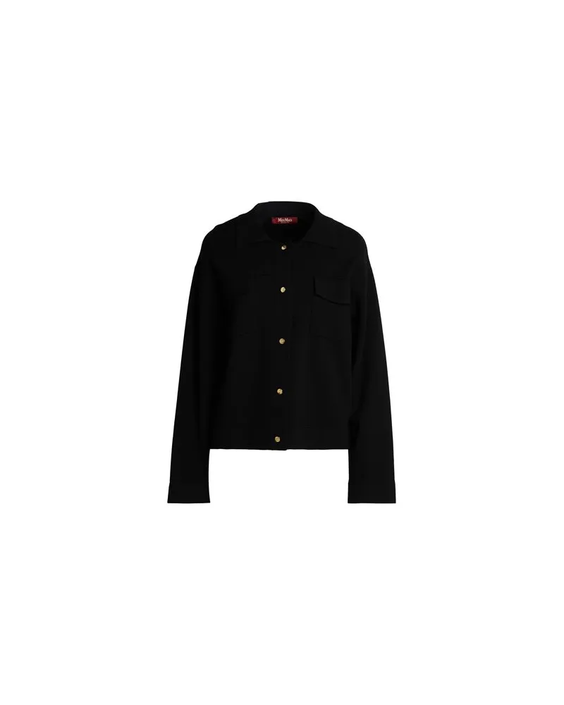 Max Mara STRICKWAREN - Strickjackenauf YOOX.COM Schwarz