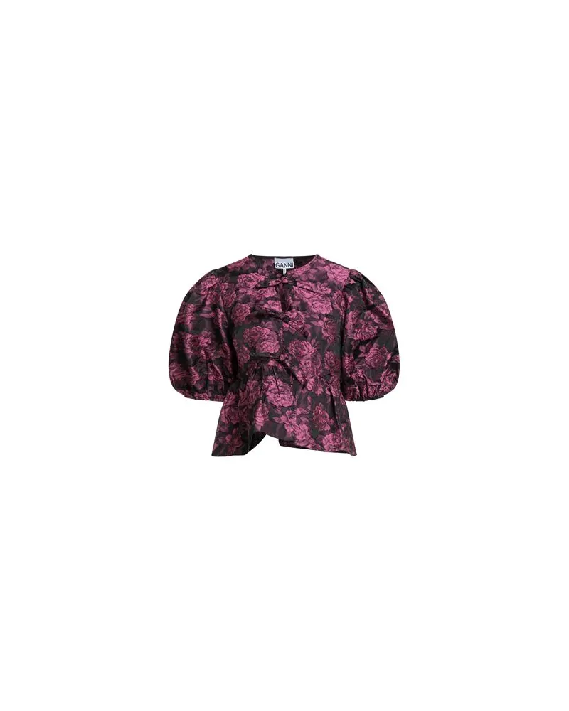Ganni TOPS - Hemdenauf YOOX.COM Malve