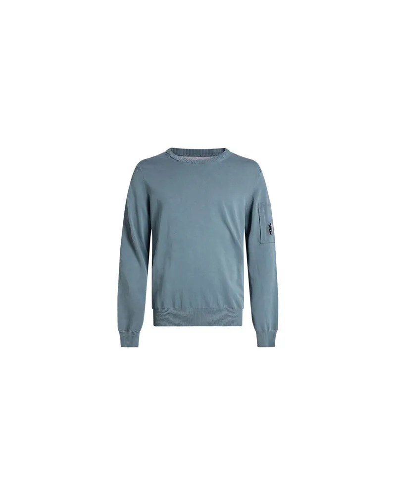 C.P. Company STRICKWAREN - Pulloverauf YOOX.COM Taubenblau