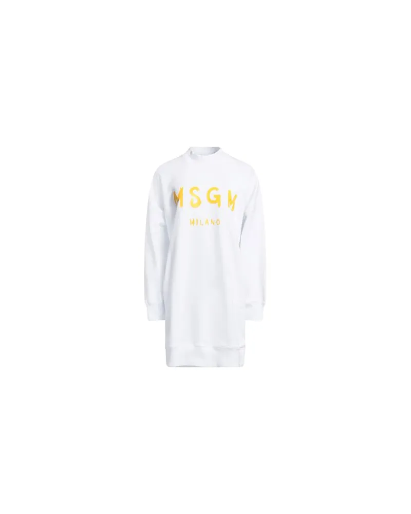 MSGM KLEIDER - Mini-Kleiderauf YOOX.COM Weiß