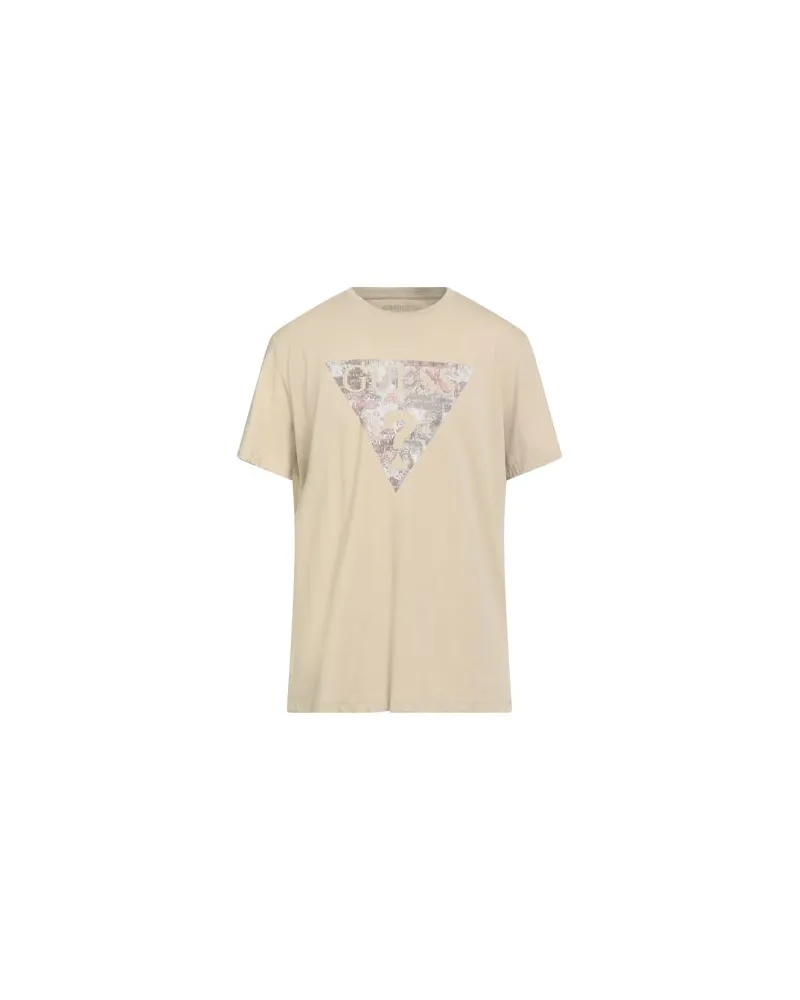 Guess TOPS - T-shirtsauf YOOX.COM Beige