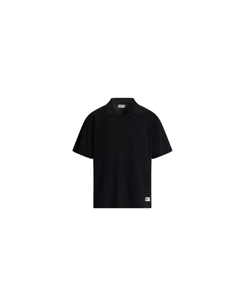 Universal Works TOPS - Poloshirtsauf YOOX.COM Schwarz