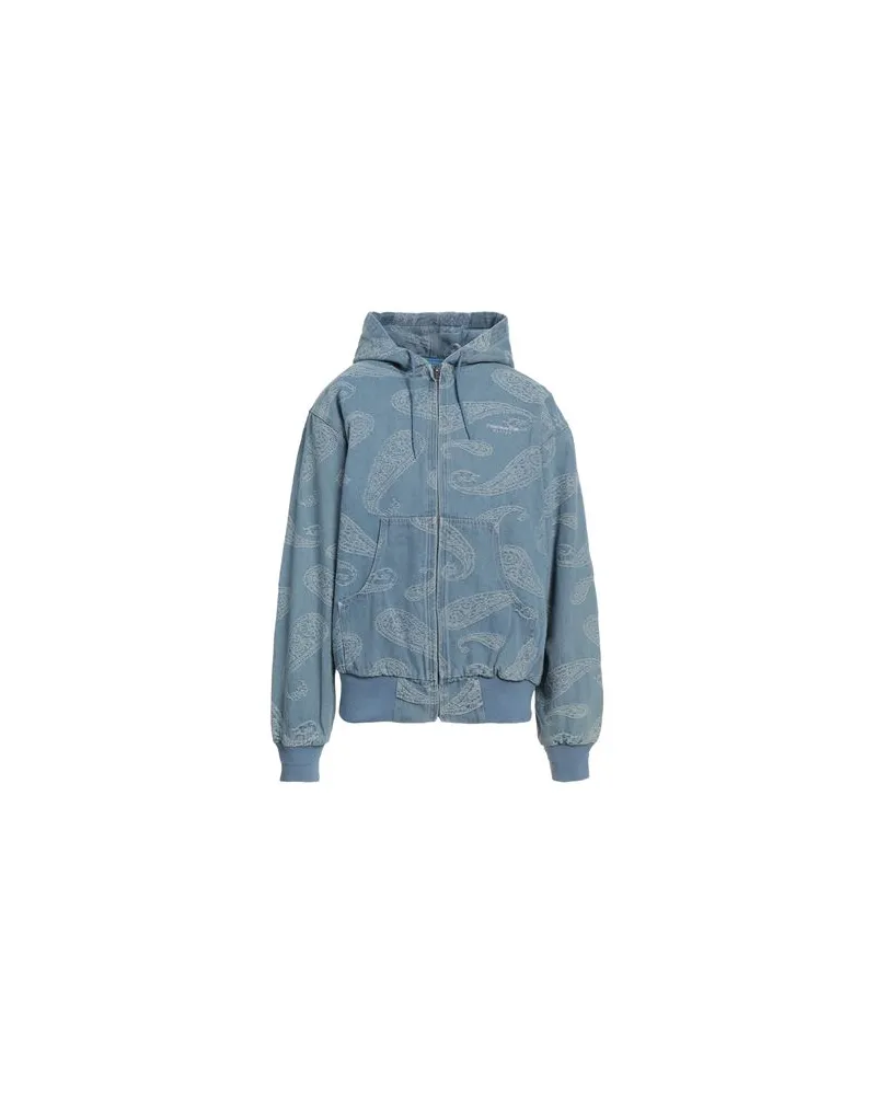 thisisneverthat JACKEN & MÄNTEL - Jeansjacken/Mäntelauf YOOX.COM Blau