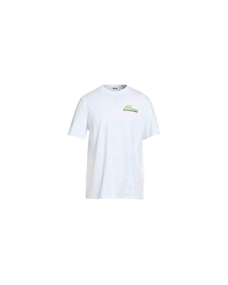 MSGM TOPS - T-shirtsauf YOOX.COM Weiß