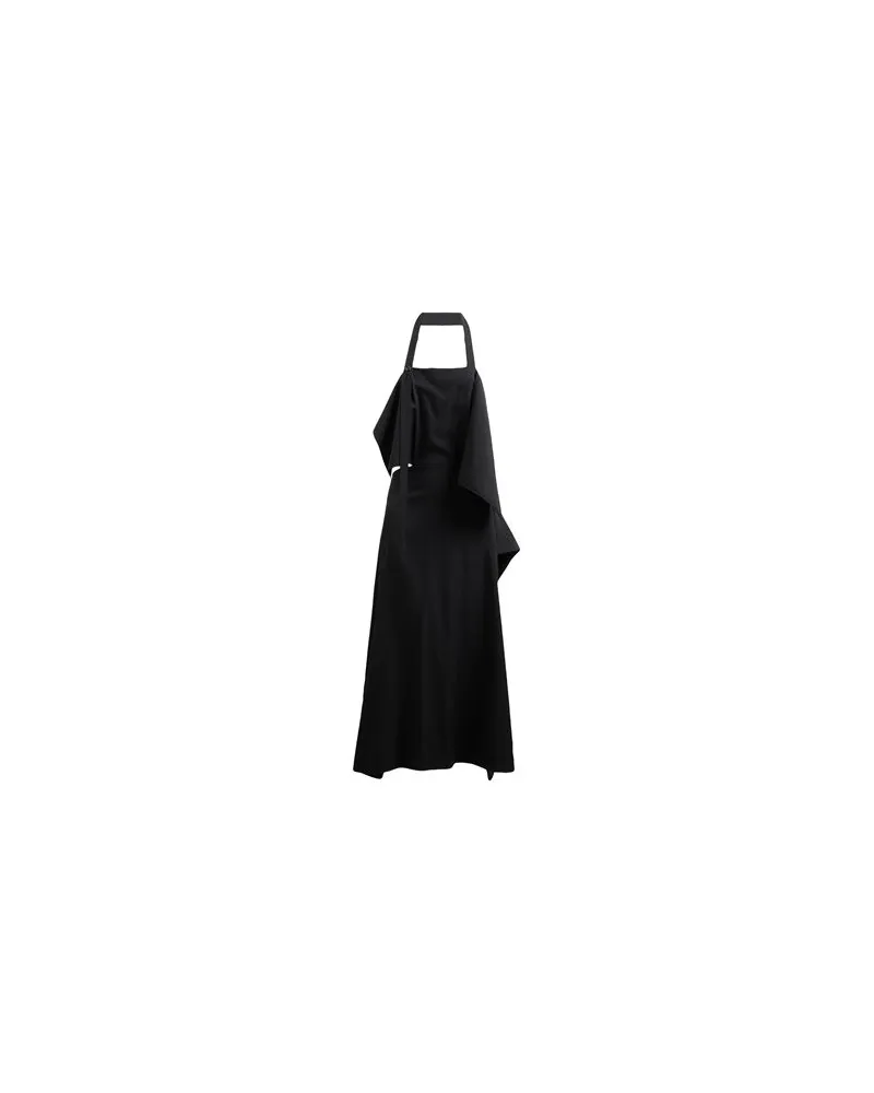 Y'S YOHJI YAMAMOTO KLEIDER - Maxi-Kleiderauf YOOX.COM Schwarz