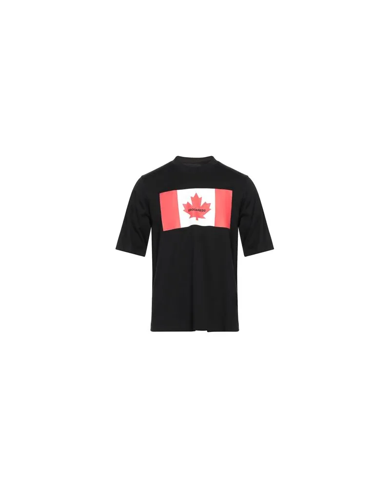 Dsquared2 TOPS - T-shirtsauf YOOX.COM Schwarz