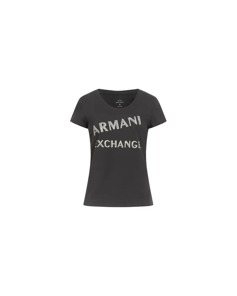 Armani Exchange TOPS - T-shirtsauf YOOX.COM Braungrau