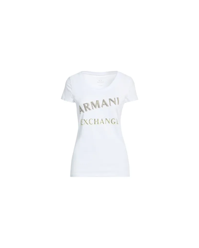 Armani Exchange TOPS - T-shirtsauf YOOX.COM Weiß