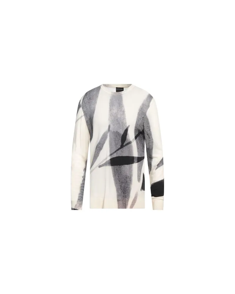 Emporio Armani STRICKWAREN - Pulloverauf YOOX.COM Cremeweiß
