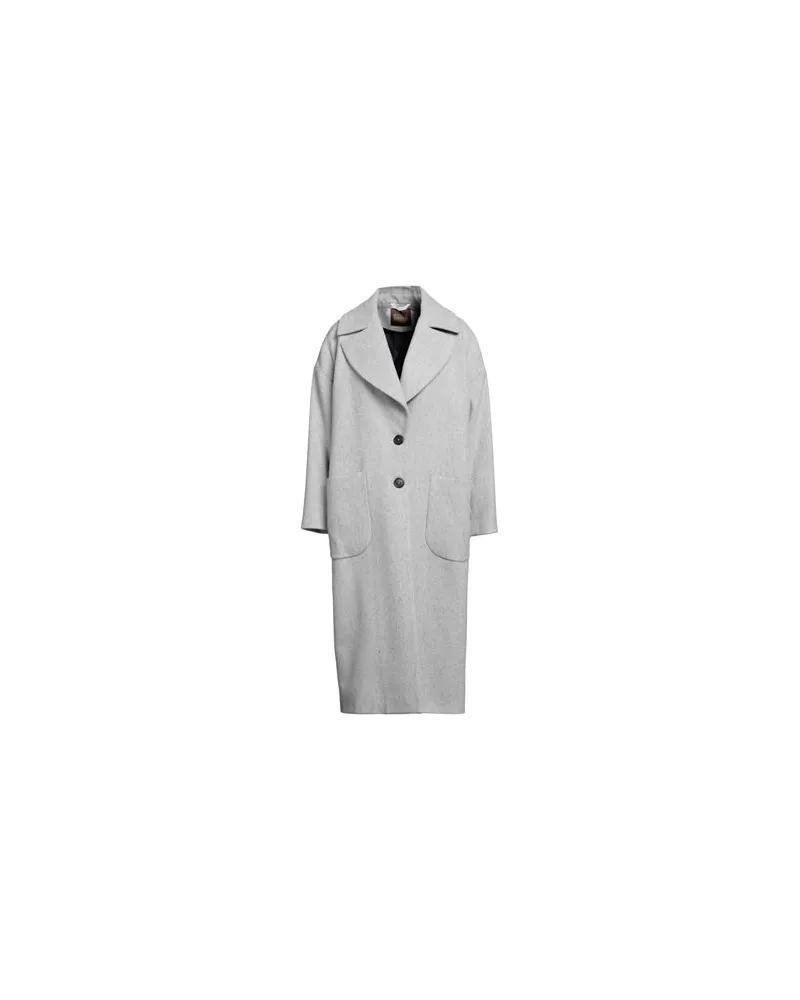Bottega Martinese JACKEN & MÄNTEL - Mäntelauf YOOX.COM Hellgrau