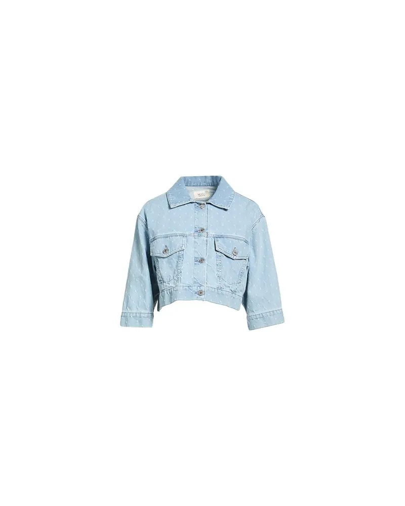 VICOLO JACKEN & MÄNTEL - Jeansjacken/Mäntelauf YOOX.COM Blau