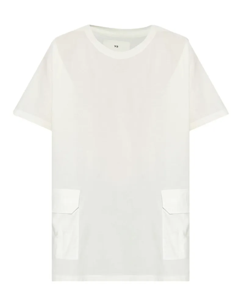 Yohji Yamamoto T-shirts Cremeweiß