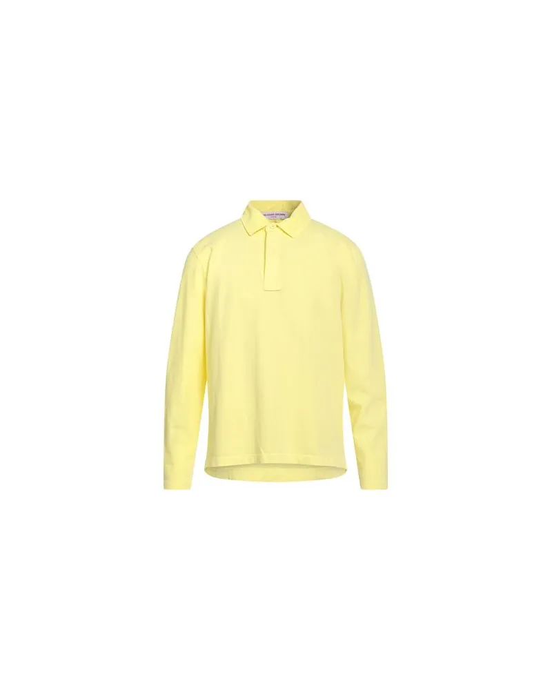 Orlebar Brown TOPS - Poloshirtsauf YOOX.COM Pastellgelb