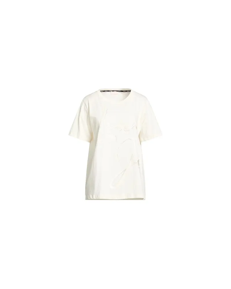 Liu Jo TOPS - T-shirtsauf YOOX.COM Cremeweiß