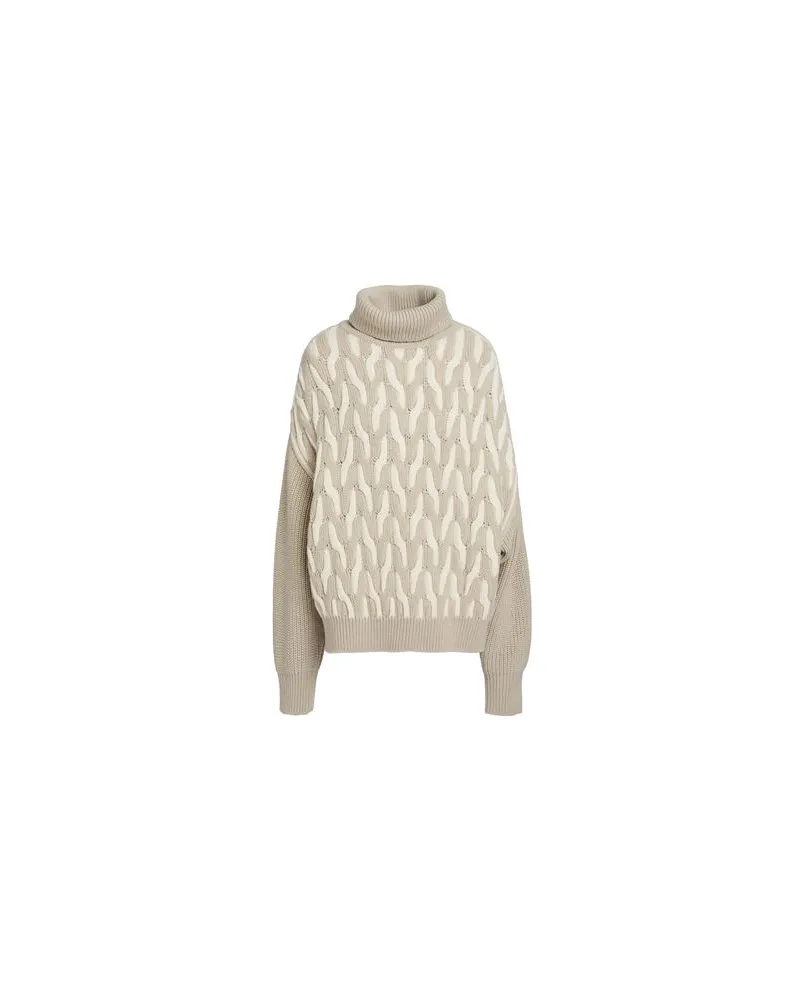 HUGO BOSS STRICKWAREN - Rollkragenpulloverauf YOOX.COM Beige