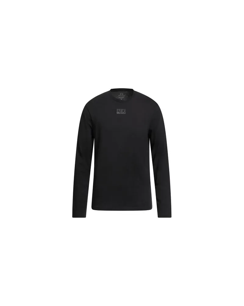 Armani Exchange TOPS - T-shirtsauf YOOX.COM Schwarz