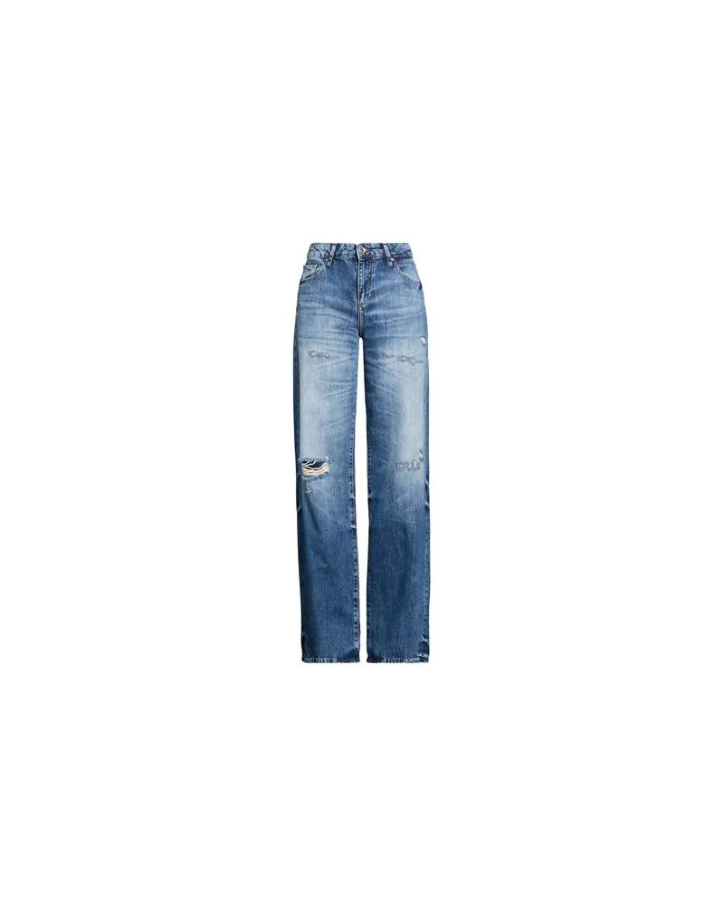 Armani Exchange HOSEN & RÖCKE - Jeanshosenauf YOOX.COM Blau