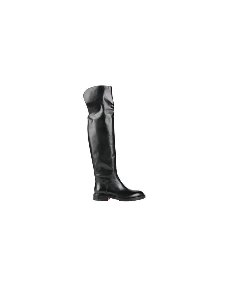Santoni SCHUHE - Stiefelauf YOOX.COM Schwarz