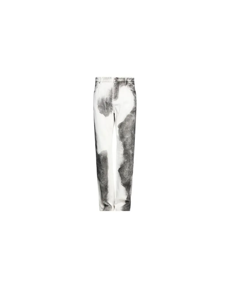 Balmain HOSEN & RÖCKE - Jeanshosenauf YOOX.COM Weiß