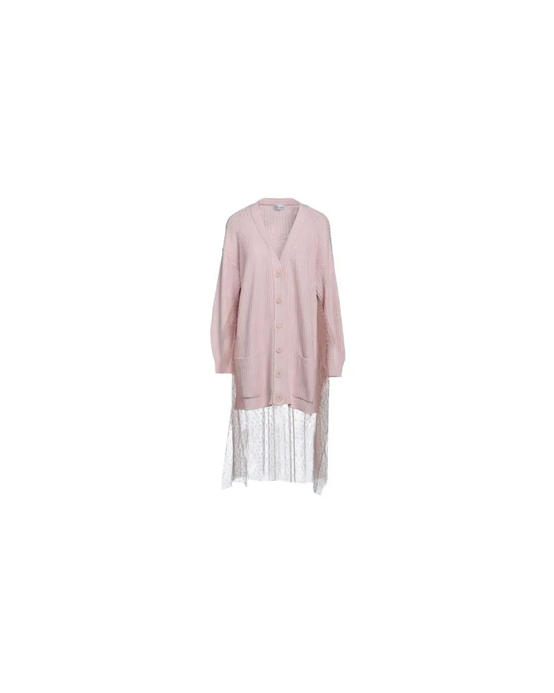 RED Valentino STRICKWAREN - Strickjackenauf YOOX.COM Rosa