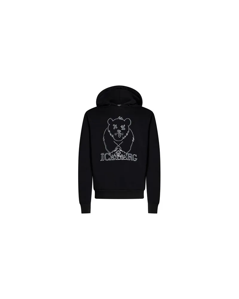 Iceberg TOPS - Sweatshirtsauf YOOX.COM Schwarz
