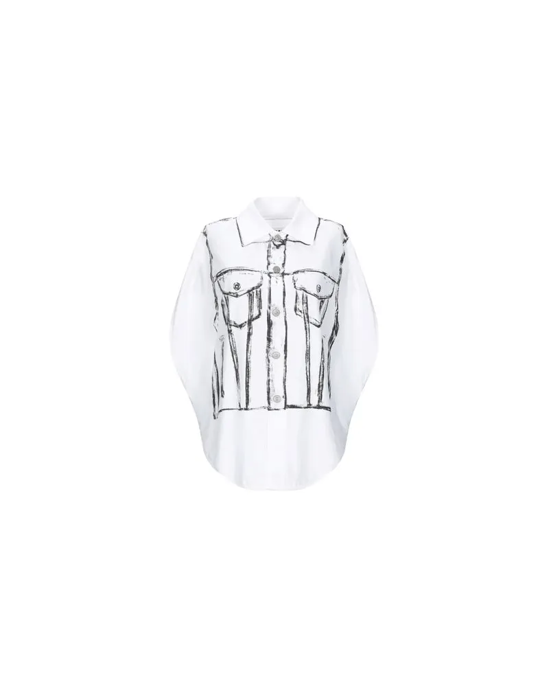 Maison Margiela TOPS - Hemdenauf YOOX.COM Weiß